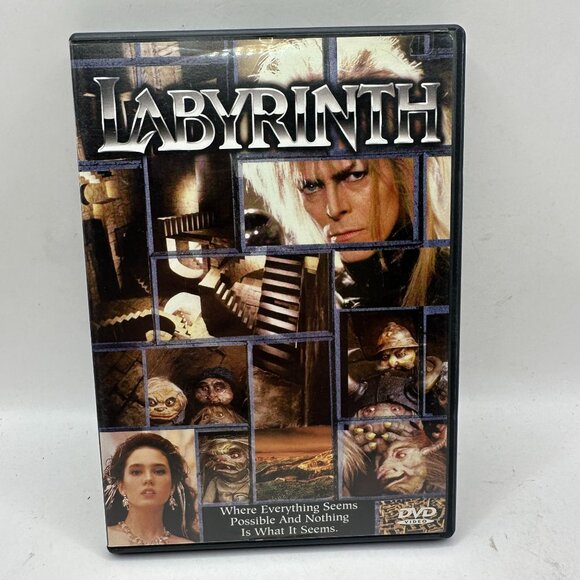 Labyrinth DVD Movie Rated PG NTSC Widescreen 1999 Columbia Pictures - Picture 1 of 4